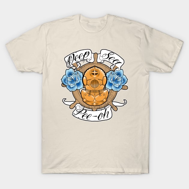 Nautical Threepio T-Shirt by yayzus